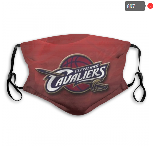 NBA Cleveland Cavaliers #21 Dust mask with filter->nba dust mask->Sports Accessory